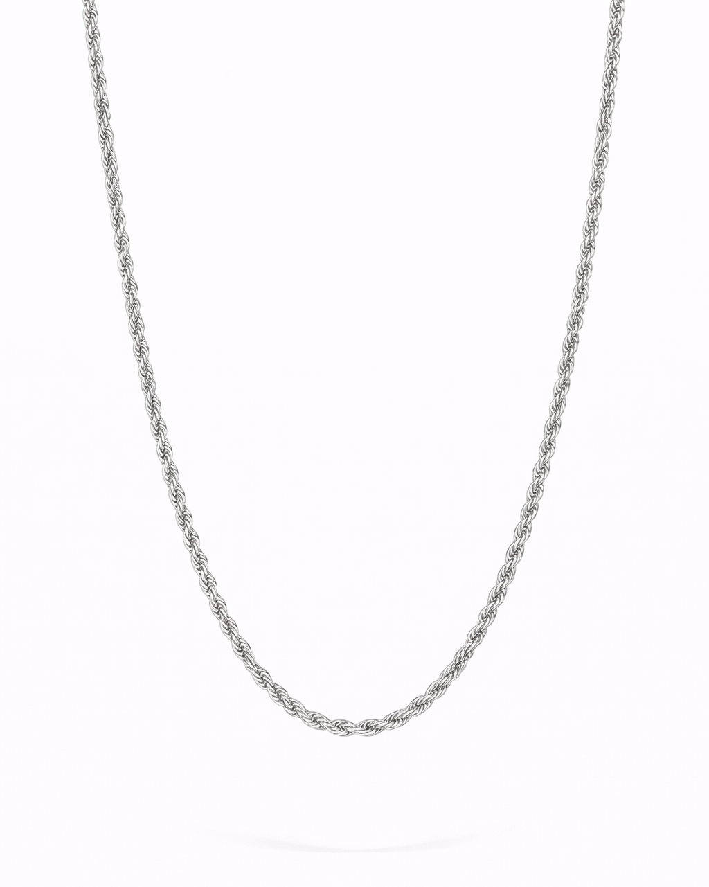Rope Chain 2.5MM (Silver Plated)