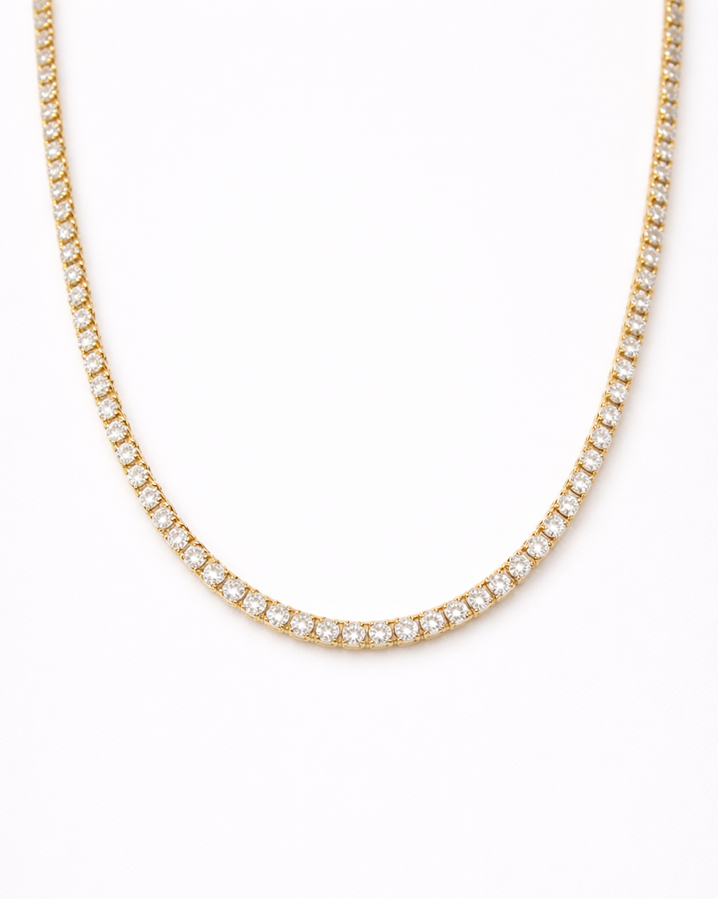 Tennis Chain 3MM (Gold Plated)