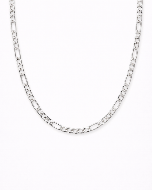 Figaro chain 2MM (Silver Plated)