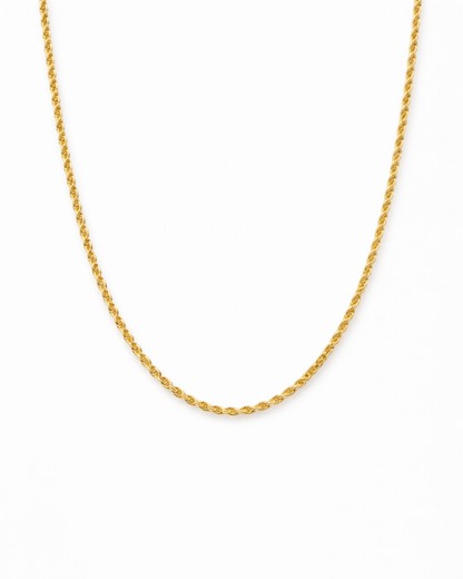 Rope chain 2MM (Golden Plated)