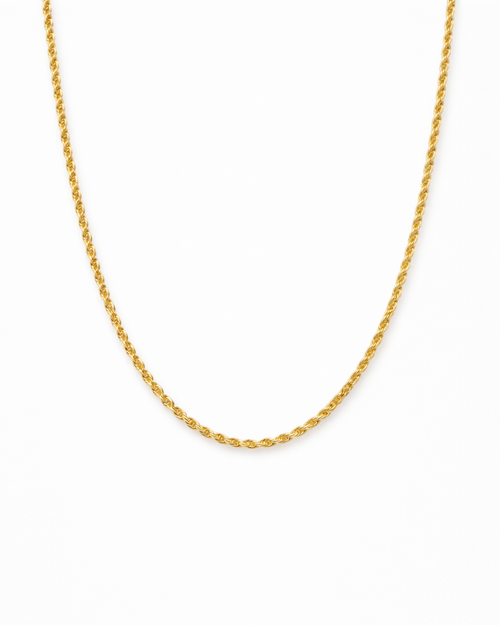 Rope chain 2MM (Golden Plated)