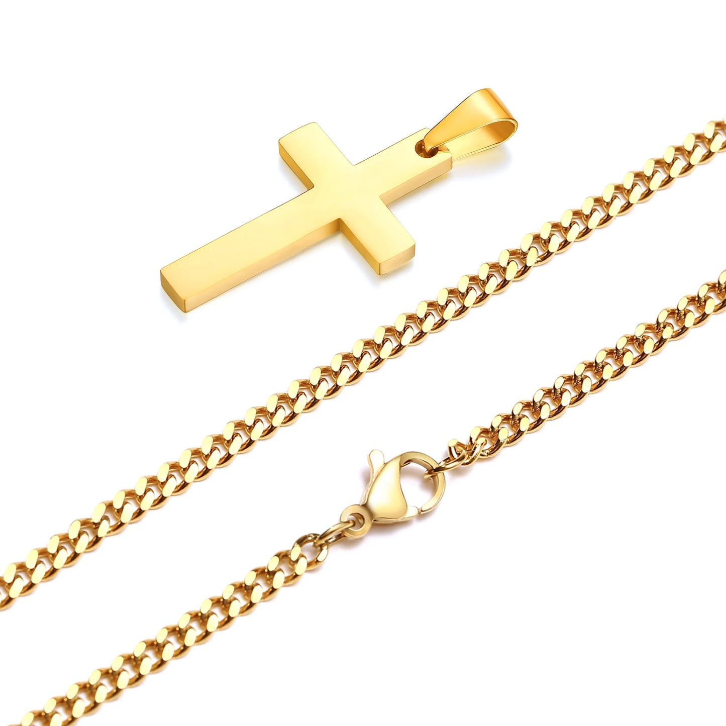 Cross Chain (Gold Plated)